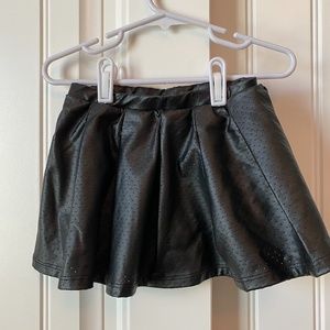 Sofi Mesh Pleather Skirt